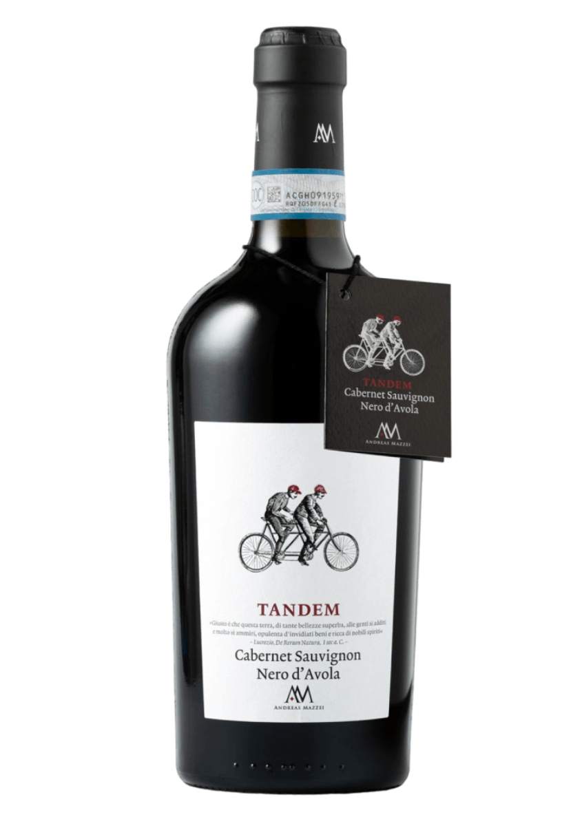 Cantine Andreas Mazzei 2025 Tandem (Cabernet Sauvignon/Nero d’Avola) DOP