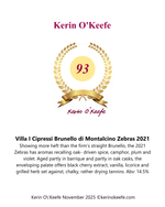 Villa i Cipressi 2021 Zebras Brunello di Montalcino DOCG